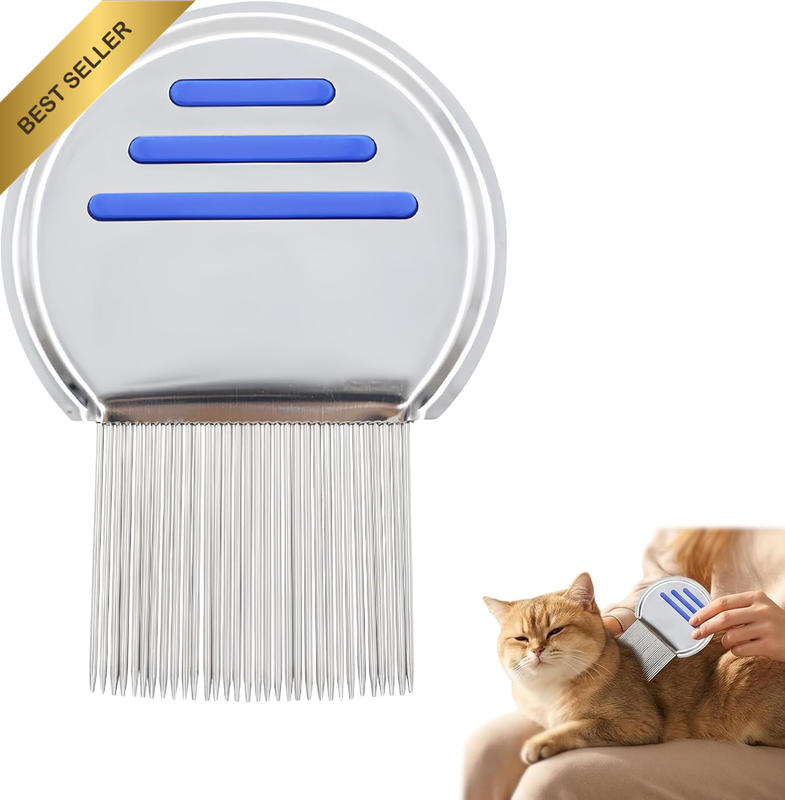 Full Set of Flea and Lice Removal Hair Comb Brushes ，Includes Complete Kit of Du