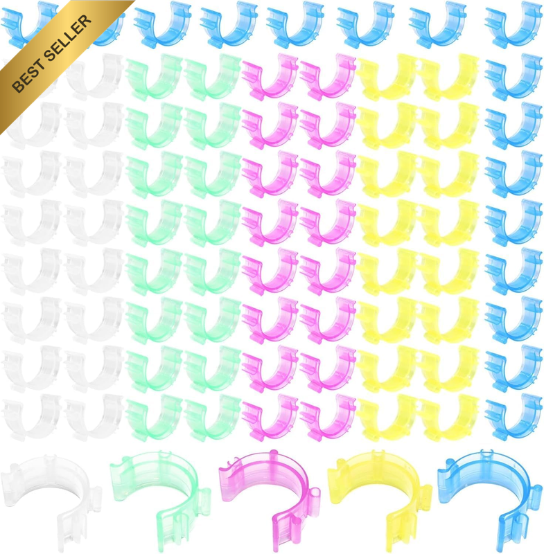 85 Pcs Sewing Bobbin Clips Bobbin Holder Clips Colorful Bobbin Holder Clamps Thr