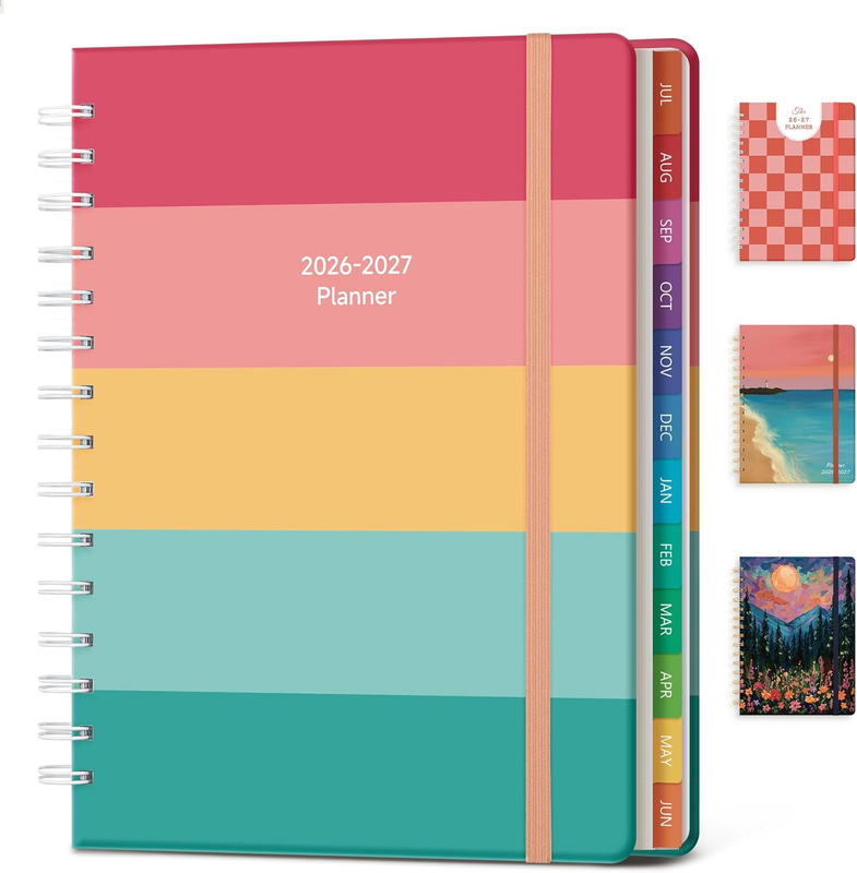 Planner 2026-2027 Monthly and Weekly Academic Planner July 2026 - June 2027, Har