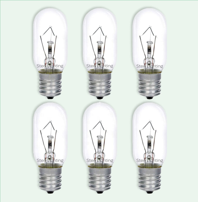 40 Watt Appliance Light Bulb T8 Tubular Light Bulbs Microwave Oven Bulb E17