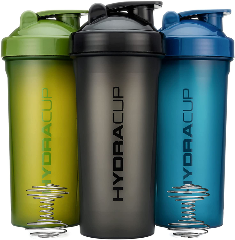 3 PACK - Extra Large Shaker Bottle, 45-Ounce Shaker Cup with