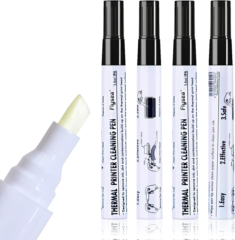 Thermo Printer Printhead Cleaning Pen for Thermal Receipt Shipping Label POS Car