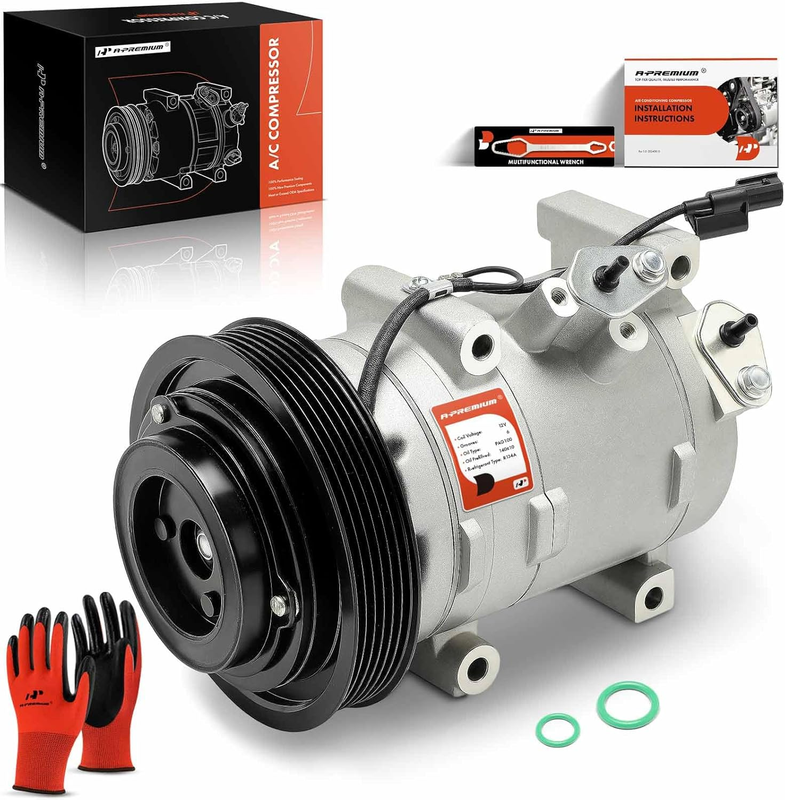 A/C Compressor W/Clutch for Acura TL 2009-2014 TSX 2010-2014 RDX 2013-2015
