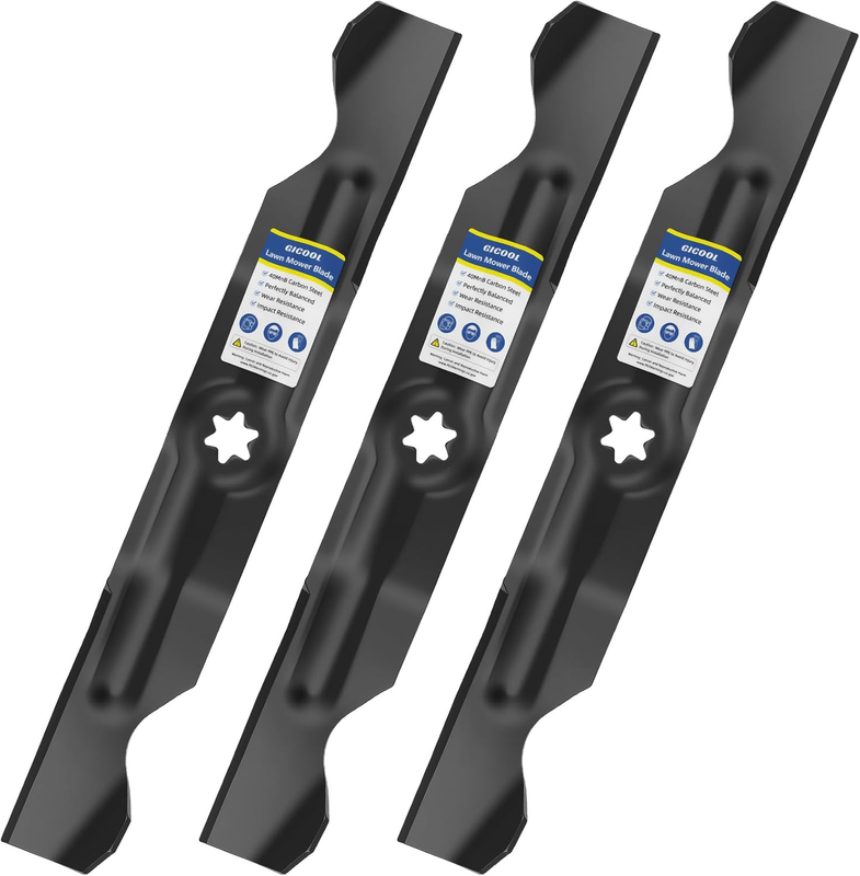 Mower Blades 3PK for Cub Cadet 50 Inch RZT50 LT1050 SLT1550 LGT1050 Zero Turn