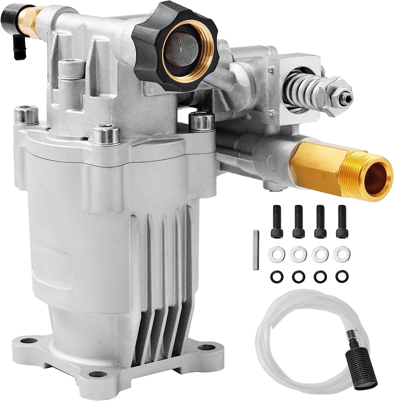 Pressure Washer Power Pump 3400 PSI 2.5 GPM Horizontal 3/4" 