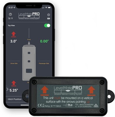 LevelMatePRO LogicBlue Technology - Wireless RV Leveling LevelMatePRO, Black 