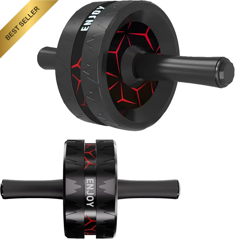 Ab Roller Wheel – Abs & Core Workout Equipment for Home Gym, Abdominal Roller fo