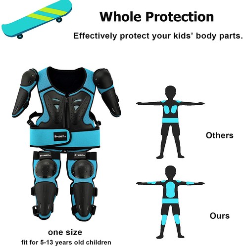 Kids Motorcycle Armor Suit Dirt Bike Gear Full Body Riding Protective Gear Gifts