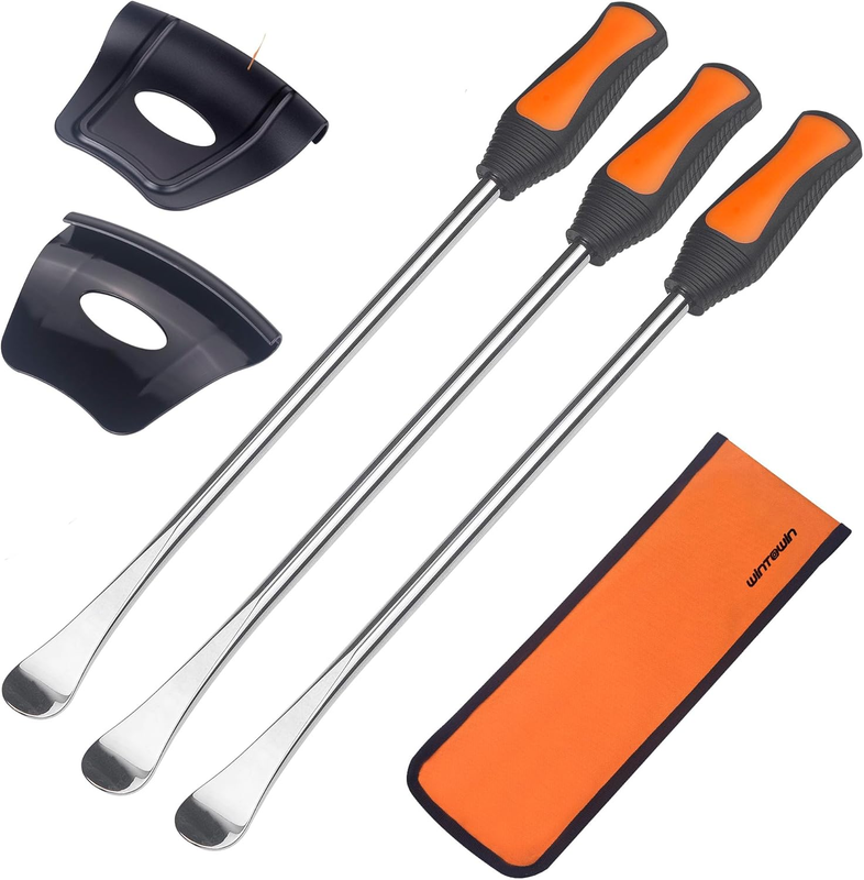 14.5" Tire Spoon Dirt Bike Tire Changing Spoons Tool Lever Steel Spoons Kit for