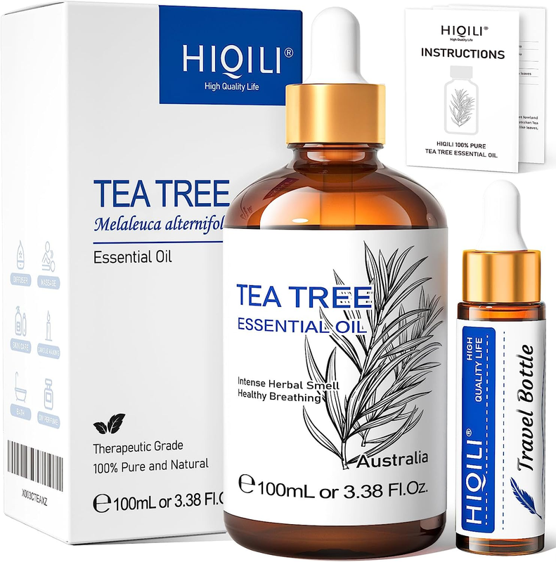 (100 Ml), 100% Pure For Toenail Fungus, Hair Damage, Add