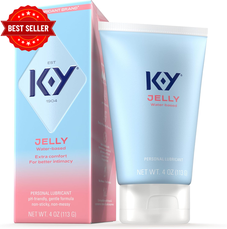 Jelly Personal Water Based Lubricant, 4 Ounce