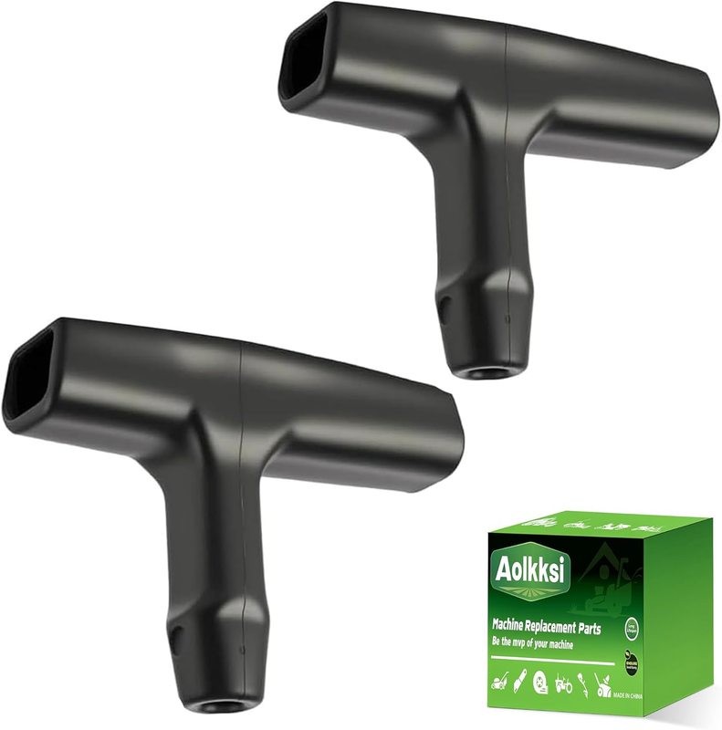 Recoil Starter Pull Handle 2Pcs for Mower Chainsaw Trimmer Edger Brush Cutter