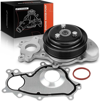 Engine Water Pump with Gasket & Pulley Compatible with Ford F-150 2011-2020...