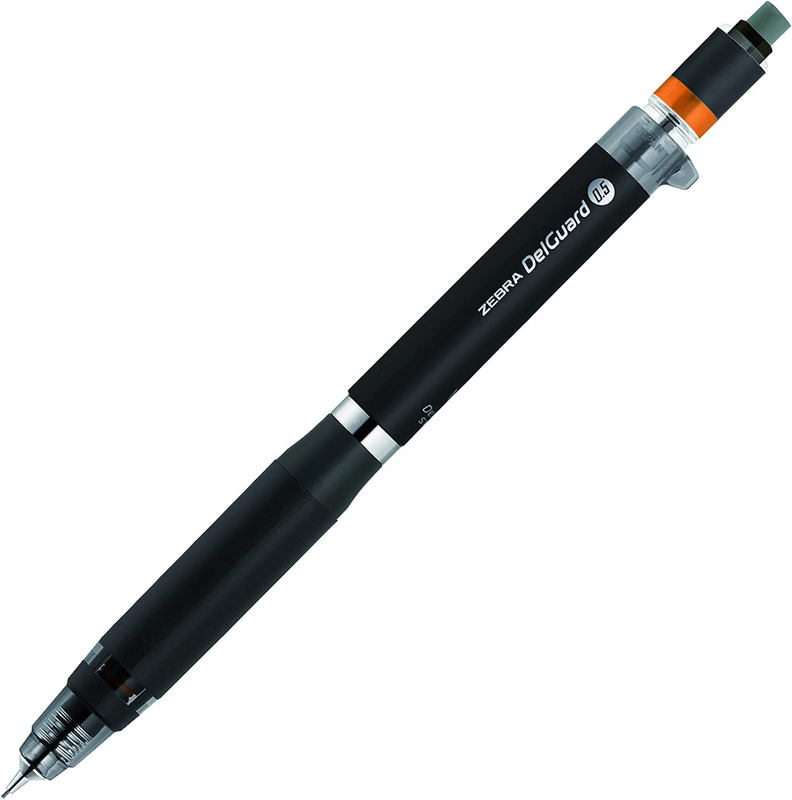 Mechanical Pencil Delguard Type ER 0.5Mm, Black (P-MA88-BK)