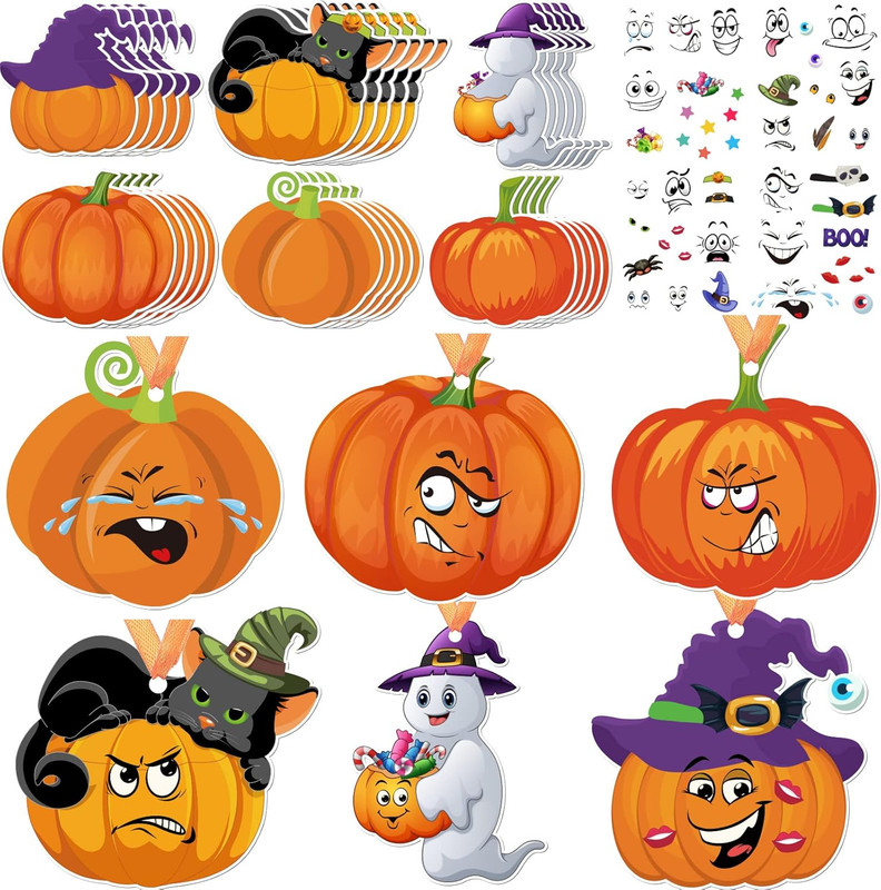 Halloween 48 Pcs Halloween Craft Kits for Kids Funny Halloween
