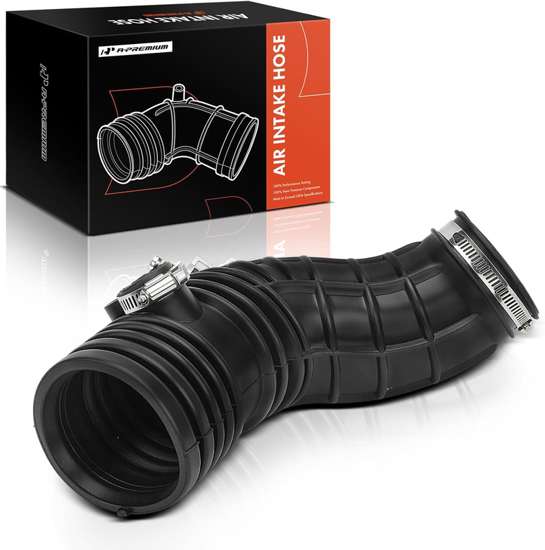 Engine Air Intake Hose Tube with Clamps Compatible with Honda Accord 2003 2004 2