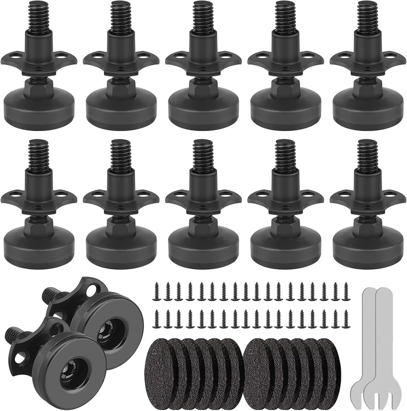 Leveling Feet 3960Lbs for Workbench Cabinet Table Chair Sofa 12 Pack