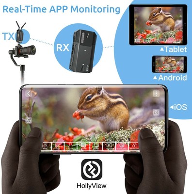 Hollyland Mars 300 PRO HDMI Wireless Video Transmitter& Receier Set