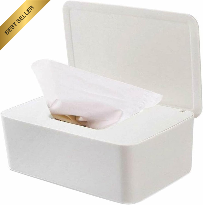 Tissue Box Rack Wet Tissue Box, Rectangular Household Dust-Proof Tissue Box, Lar
