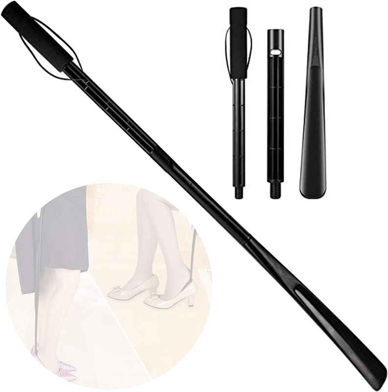 Long Handle For Seniors 30 Long Shoe Horn Plastic Adjustable And