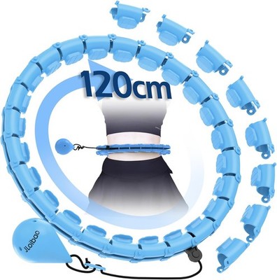 Weighted Hula Circle Hoop for Adults weight loss, Infinity Fitness Hoop Plus Si