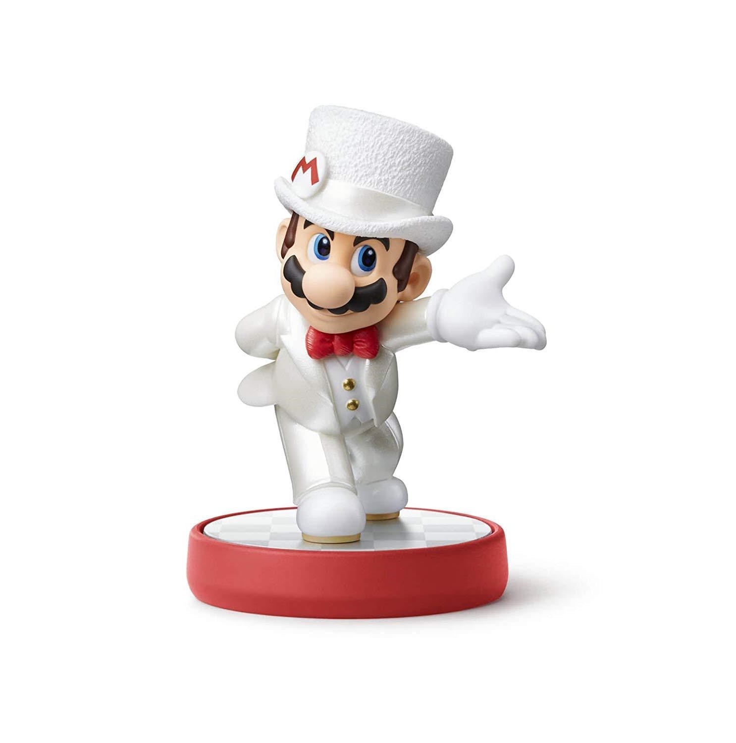 Mario White Outfit Amiibo Super Mario Odyssey Series Nintendo Switch 3DS Wii U | eBay