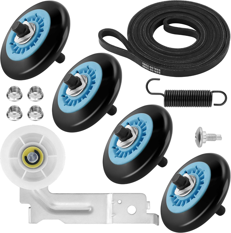 DC97-16782A Dryer Parts Fit for Samsung Dryer Roller Replacement Kit DV45H7000EW