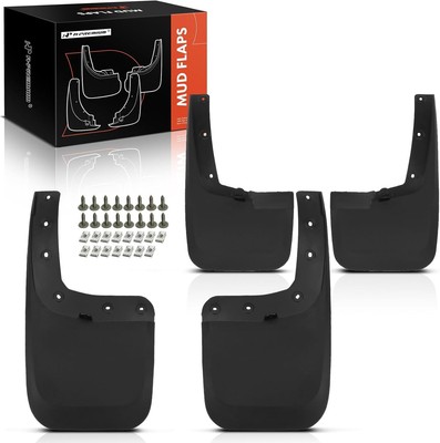 Set Of 4Pcs Mud Flaps Splash Guards Mudguards Mudflaps With Hardware Kits C...
