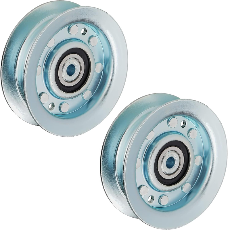 Flat Idler Pulley for John Deere LT166 LT180 X300 X310 X350 X500 X580 42 46 48