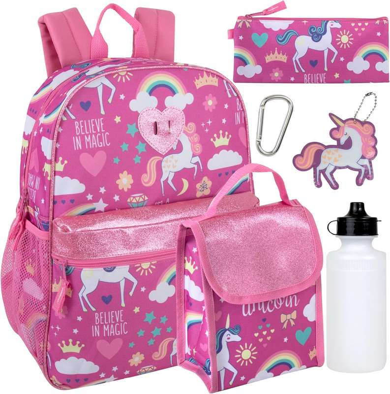 With Lunch Box And Pencil Case For Girls Set Us