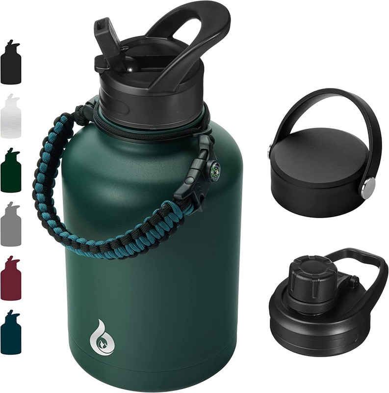 50oz Jug with Handle Stainless Steel Vacuum Insulated Water Bottle Hot & Cold