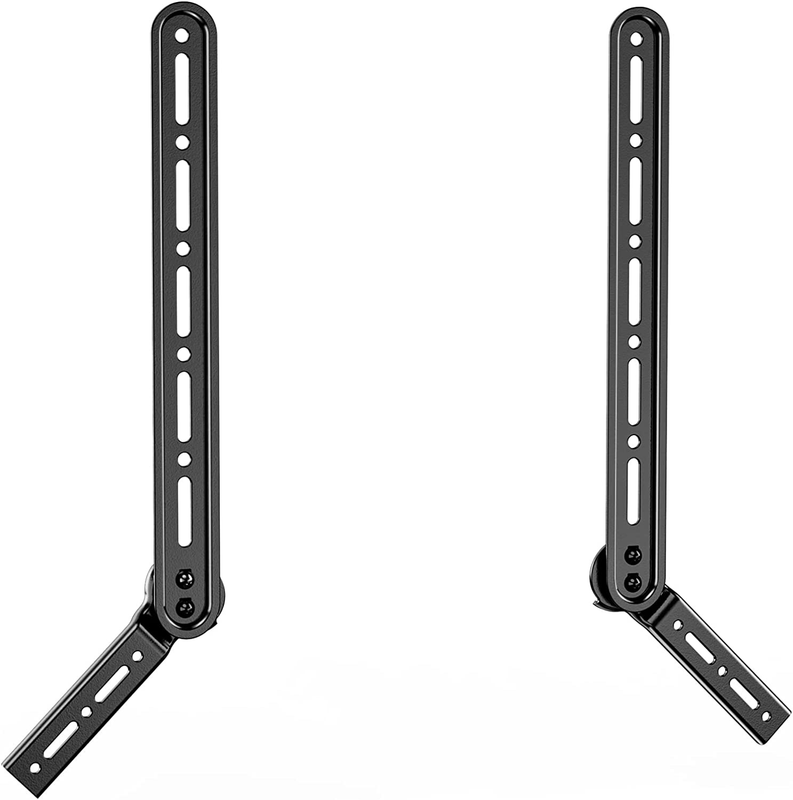 WALI Sound Bar Mount Bracket, for Mounting above or under TV