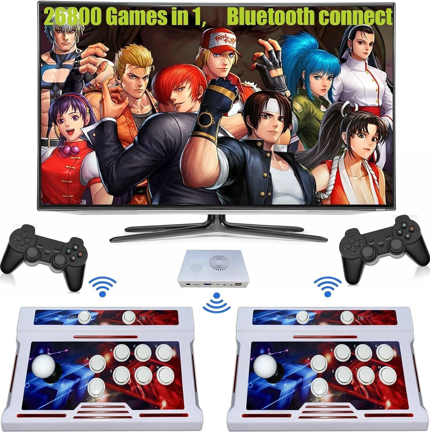 Pandora Box Plus 26800 in 1 Retro Video Games 3D&2D Double Sticks Arcade Console Pandora Box Plus 26800 in 1 Retro Video Games 3D&2D Double Sticks Arcade Console