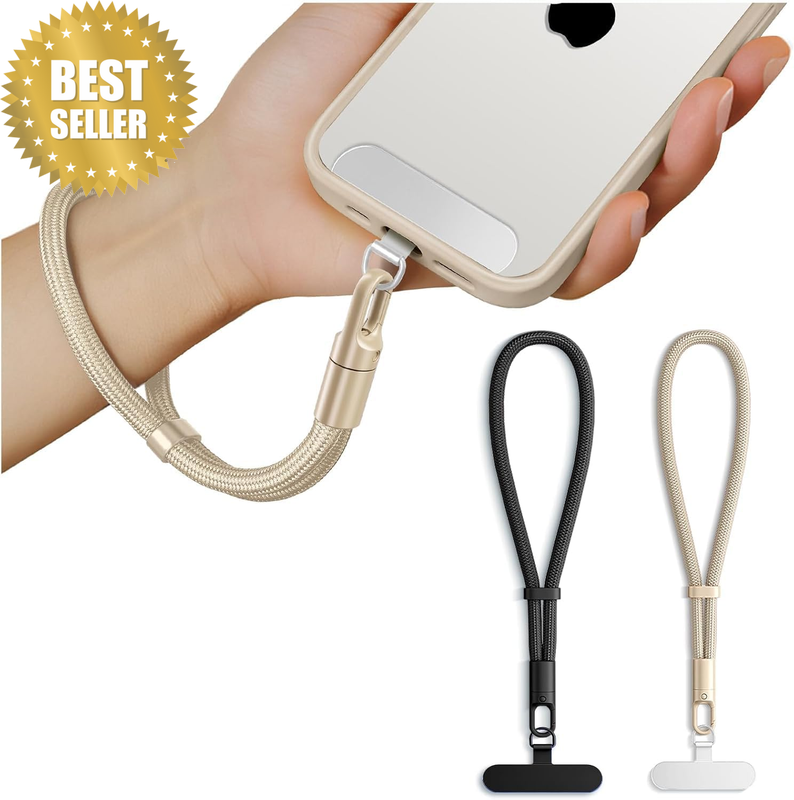 2 Pack Wrist Lanyards, Phone Wrist Straps for Iphone Case & Camera, Anti-Theft P