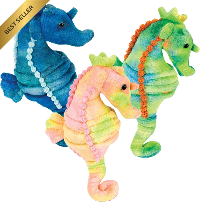 Seahorse Soft Toy, Stuffed Animal, Gifts for Kids, Plush Toy, Cuddlekins 8 Inche