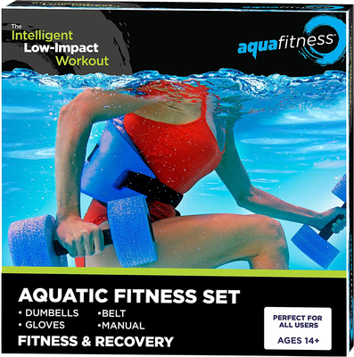 New Aqua 6 Piece Water Fitness Set Exercise Equipment for Water