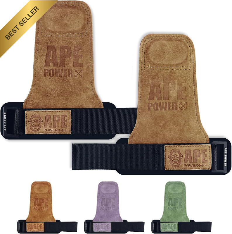 Weight Lifting Straps Wrist Support with Full Extra Padded Palm Workout Gloves M