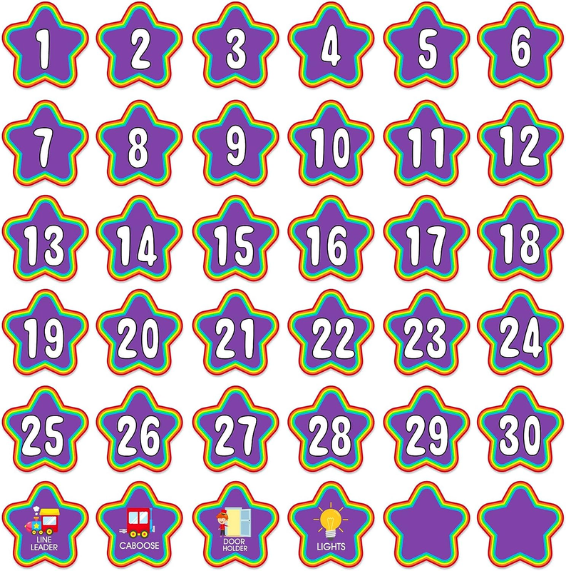 Stickers, 36pcs Line Up Spots Dots For Classroom Floor, C