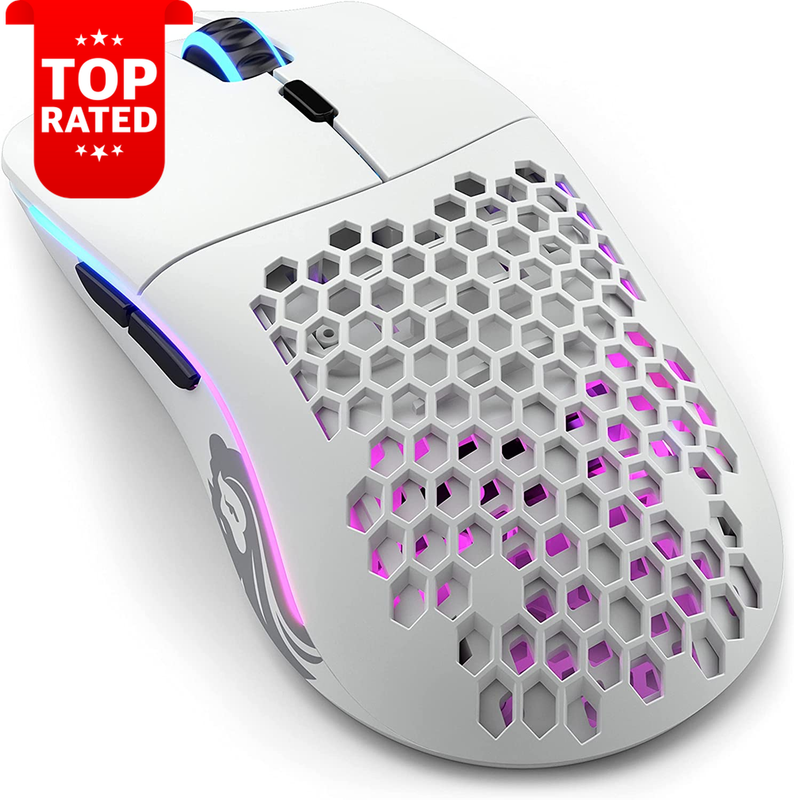 Glorious Model O Wireless RGB Gaming Mouse Lightweight 69g Honeycomb Design