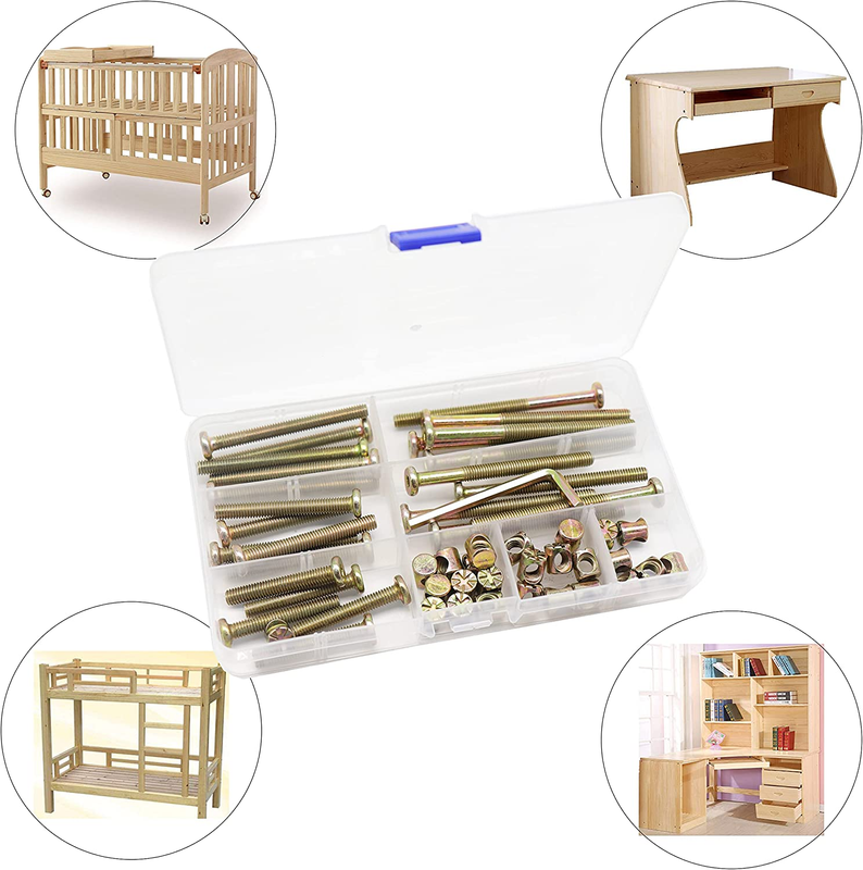 Dream on me, Delta, Graco, Fisher Crib Screws and Bolts Kit - 25-Piece M6-1.0x40