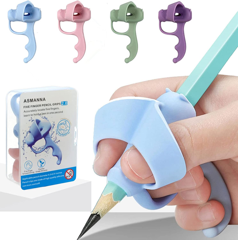 Grips For Kids Handwriting Finger Training Pen Grippers ...