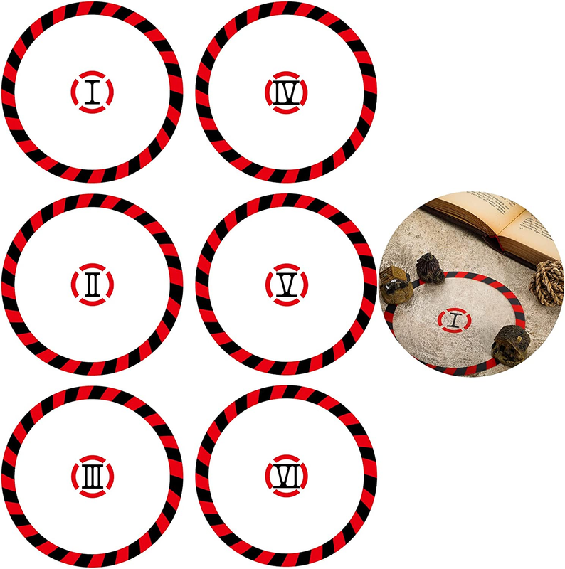 Round Pvc Objective Marker Gaming Accessory, Minia