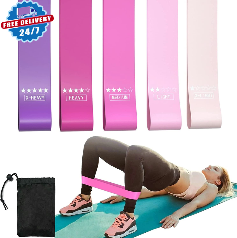 Resistance Band, Workout Equipment Work from Home, Exercise Equipment for Squat,