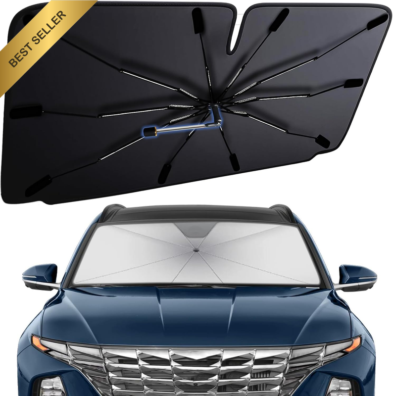 Windshield Sun Shade for Hyundai Tucson 2010-2025 Front Window Umbrella