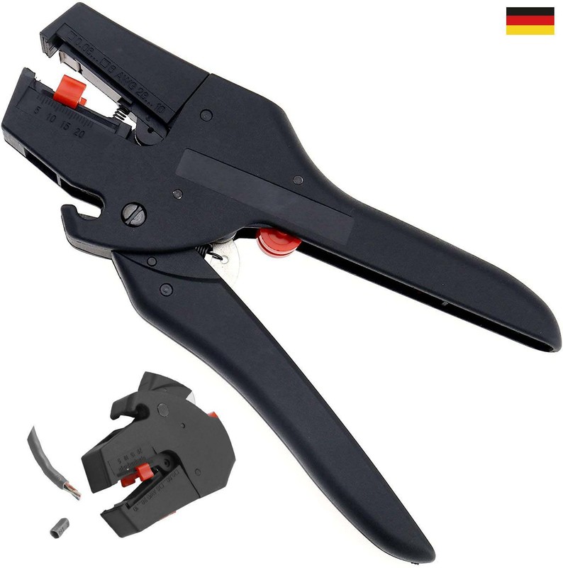 Abisolierzange Automatische Automatik Abisolierer Zange Crimpzange Kabel Set DE
