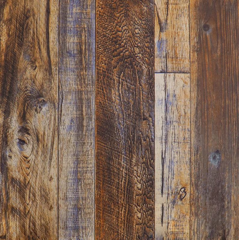 Hopeak Faux Wood Wallpaper Peel And Stick Self-adhesive Vinyl ...