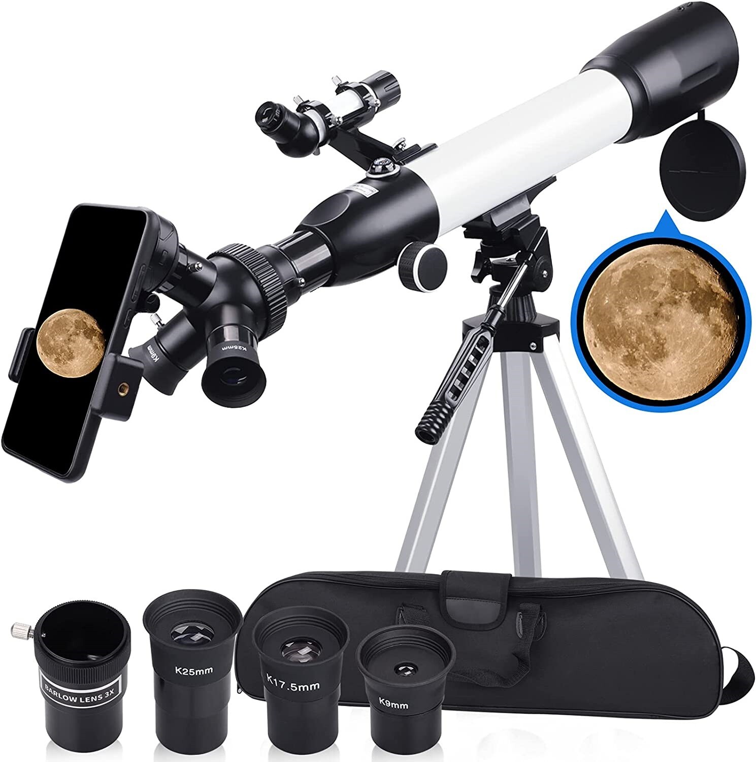 Refractive Professional Astronomical Telescope, HD high Magnification, Dual NEW Refractive Professional Astronomical Telescope, HD high Magnification, Dual NEW