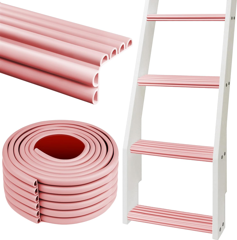 Bunk Bed Ladder Pads - PVC Soft Corner Protectors with Strong Adhesive Bunk Bed