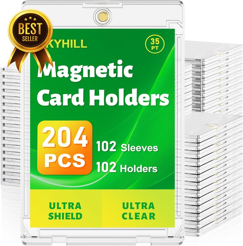 102Ct Magnetic Card Holder 35Pt Slim One Touch Hard Trading Case