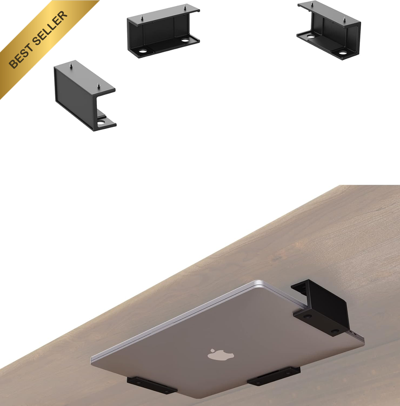 Under Desk Laptop Mount under Desk Laptop Drawer with Adhesive & Screw Fit for M